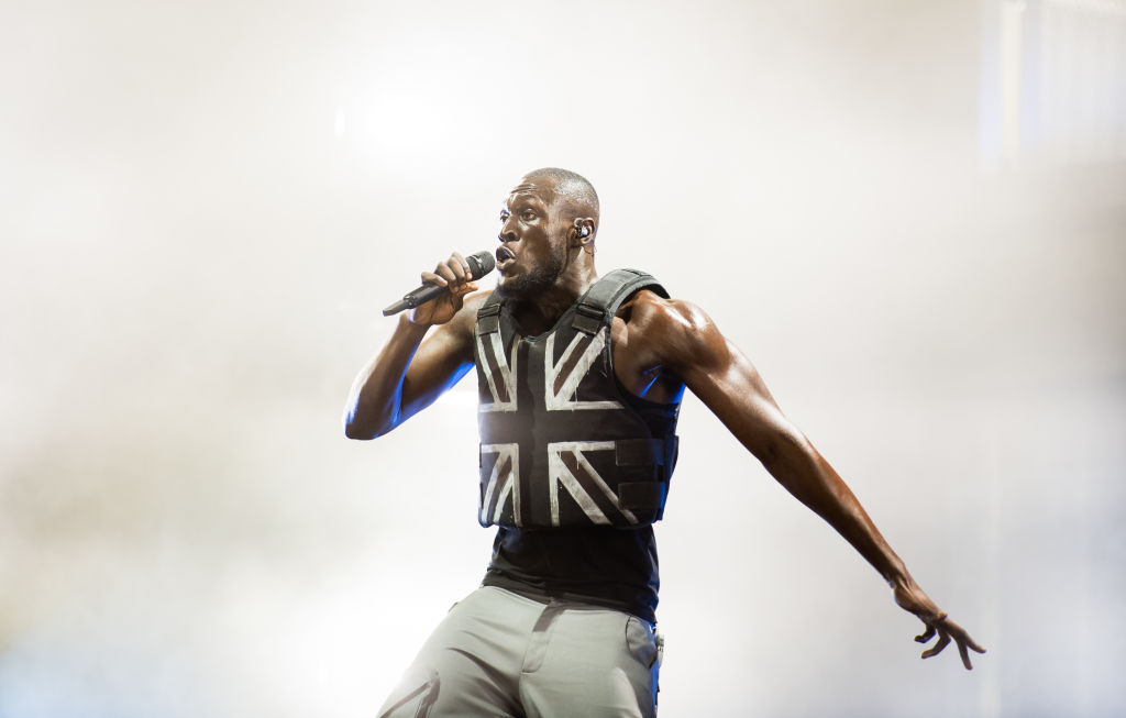 Stormzy Wore A Vest Designed By Banksy For His Groundbreaking Glastonbury Set