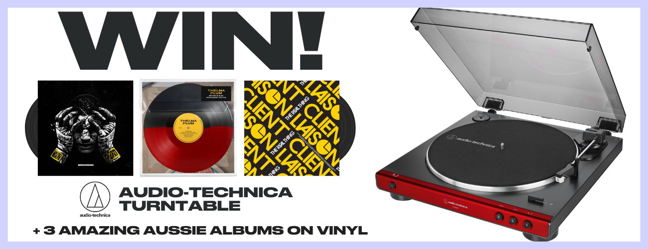 WIN An Audio-Technica Record Player & 3 Amazing Vinyl Records