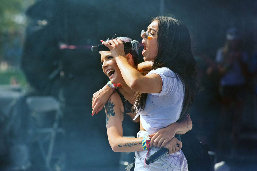 Halsey Reckons She And Charli XCX Could Take Down The Chainsmokers In A Fight