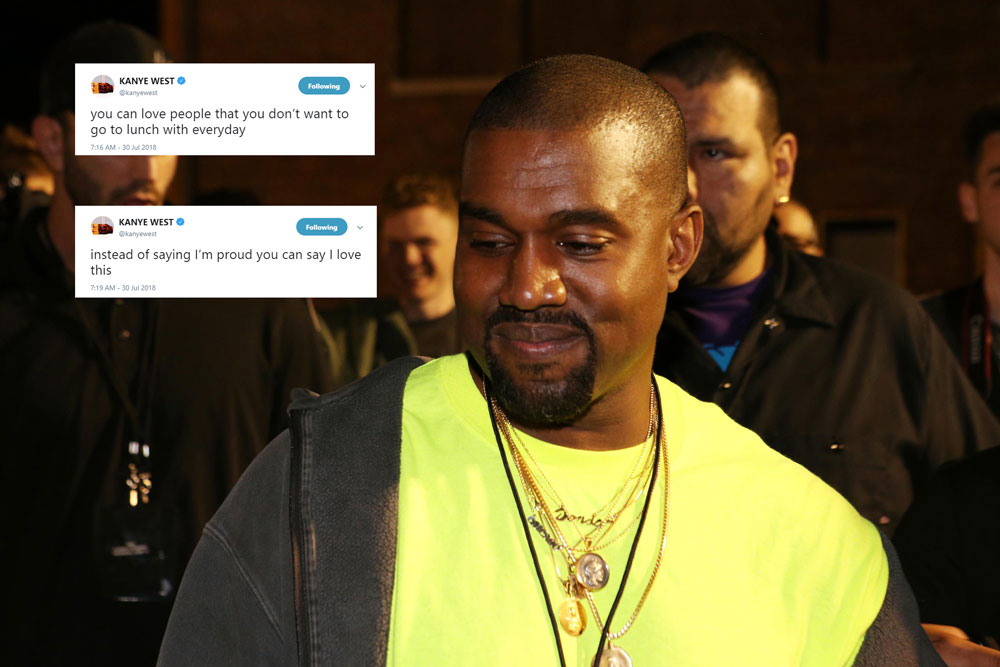 15 Inspirational Kanye Tweets To Get You Through Your Day