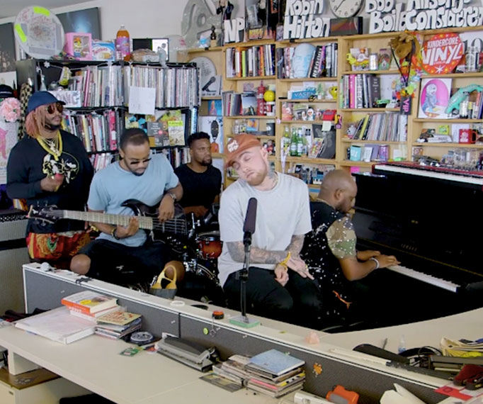 Mac Miller's Tiny Desk Concert Will Put You In The Best Kinda Mood