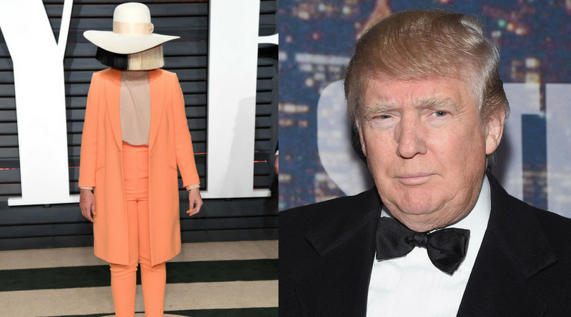 Sia Once Politely Declined A Photo With Donald Trump