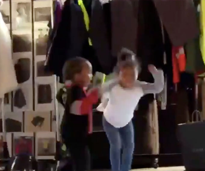 Kanye's Son & Chance The Rapper's Daughter Dancing To 'Thriller' Is Too Cute