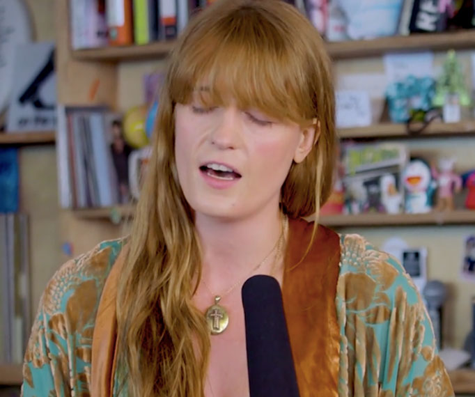 Florence + The Machine's Tiny Desk Performance Will Tug At Those Heartstrings