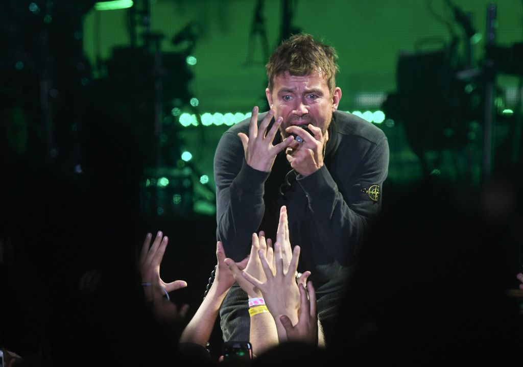 Watch Damon Albarn Get Meta And Play Blur's 'Song 2' Live With Gorillaz