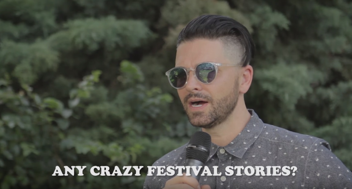 Watch Dashboard Confessional's Chris Carrabba Remember His Best Festival Mems