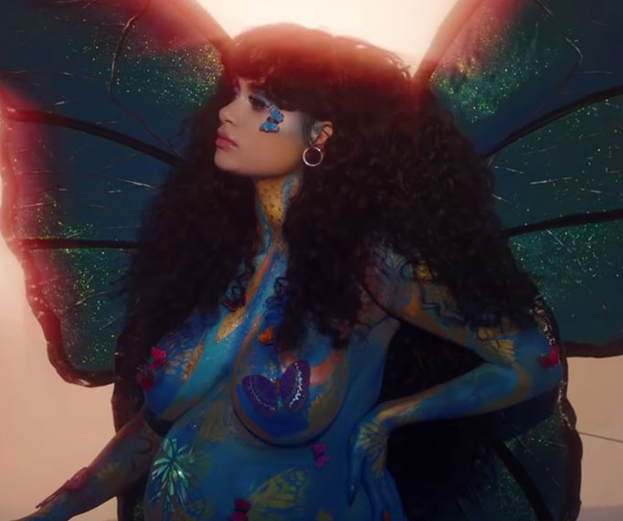 Kehlani's New 'Butterfly' Video Is A Work Of Art