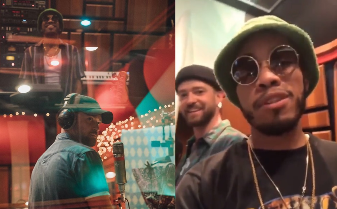 Looks Like Anderson .Paak & Justin Timberlake Are In The Studio Together