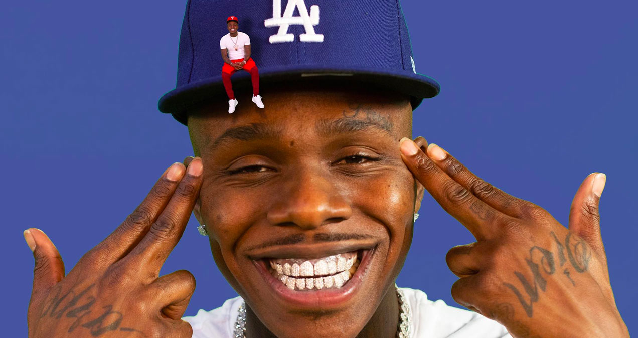 DaBaby Tricked Fans By Throwing Fake Weed Out Into His Crowd 