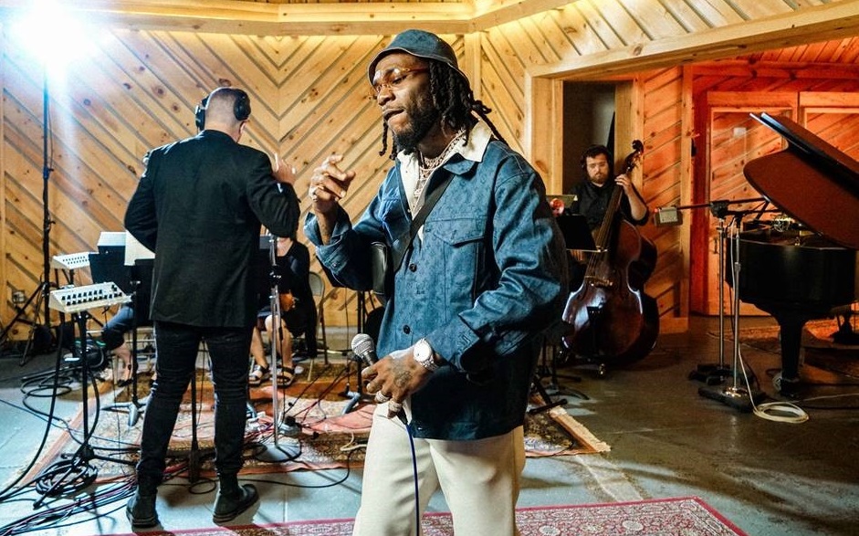 Watch Burna Boy Perform His Songs Backed By An Orchestra