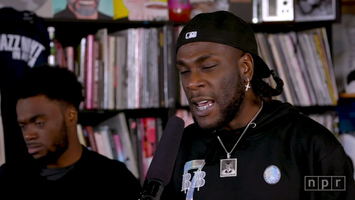 Burna Boy's Tiny Desk Concert Is Guaranteed To Make Your Day Feel Mellow