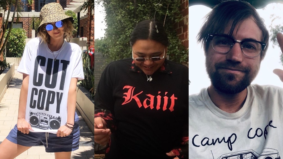 Here's What Your Fave Aussie Artists Are Wearing For Aus Music T-Shirt Day