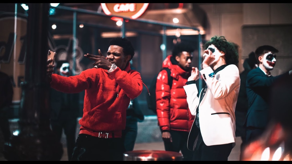 A Boogie Wit Da Hoodie Brings Joker Vibes In His Video For 'King Of My City'