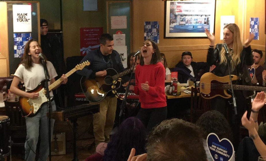 HAIM Have Covered A Britney Spears Classic - At A New York Deli