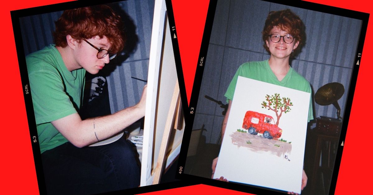 Win A Rare, One-Off Painting By Cavetown