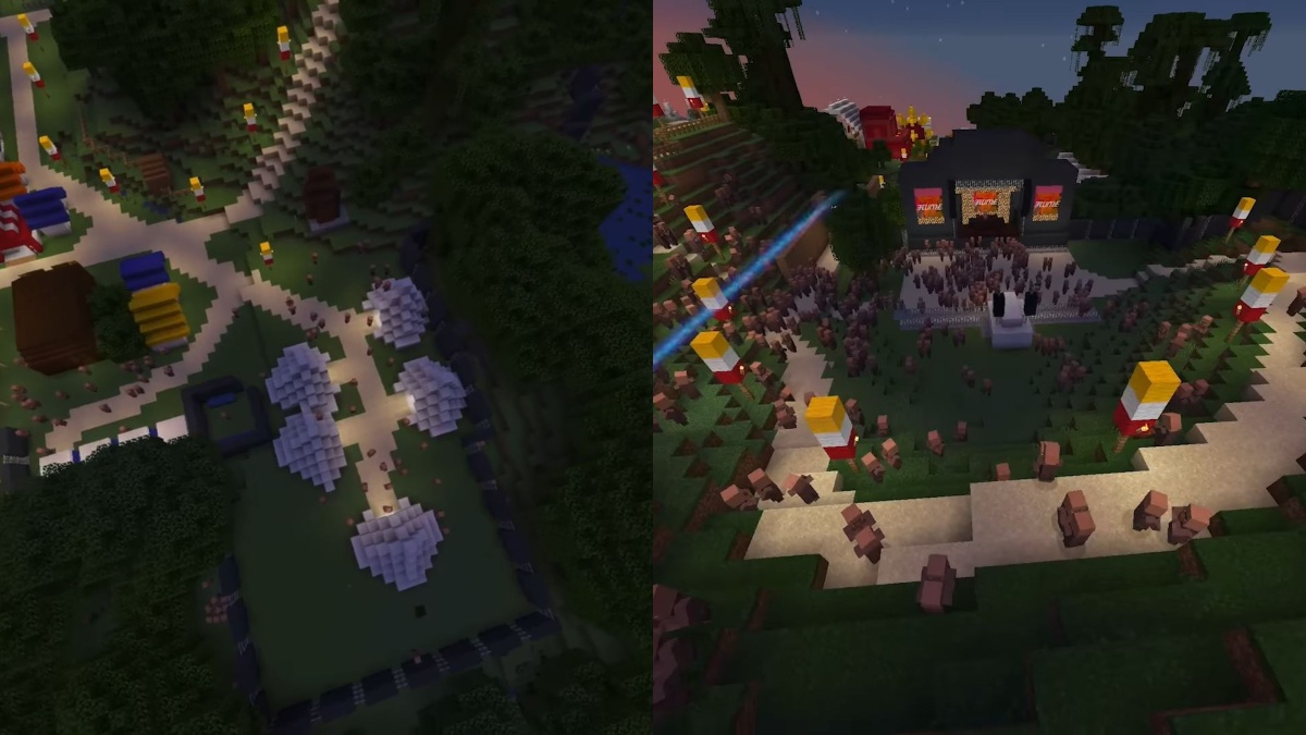 Someone Has Made Splendour In The Grass Inside Minecraft For Anyone Missing Music Festivals