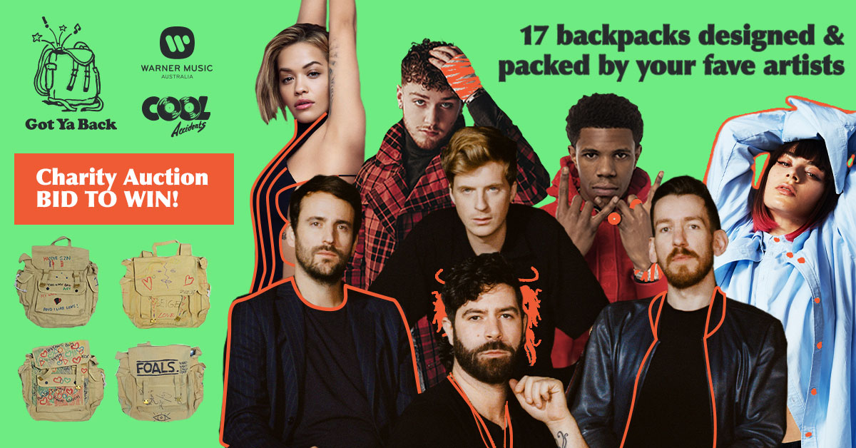GOT YA BACK: Bid On One-Off Designed Bags By The World's Biggest Musicians For Charity