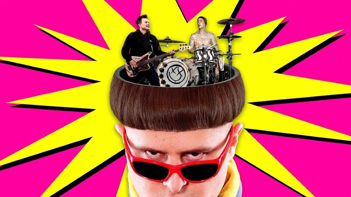 Oliver Tree's "Childhood Heroes" Blink-182 Joined Him On A Track And It's Chaotic