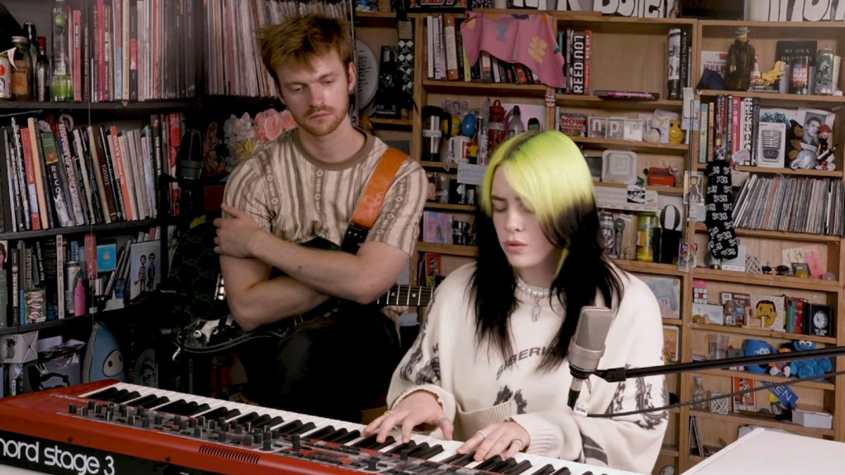 Billie Eilish Built The NPR Office For Her Tiny Desk Concert And It's On Point
