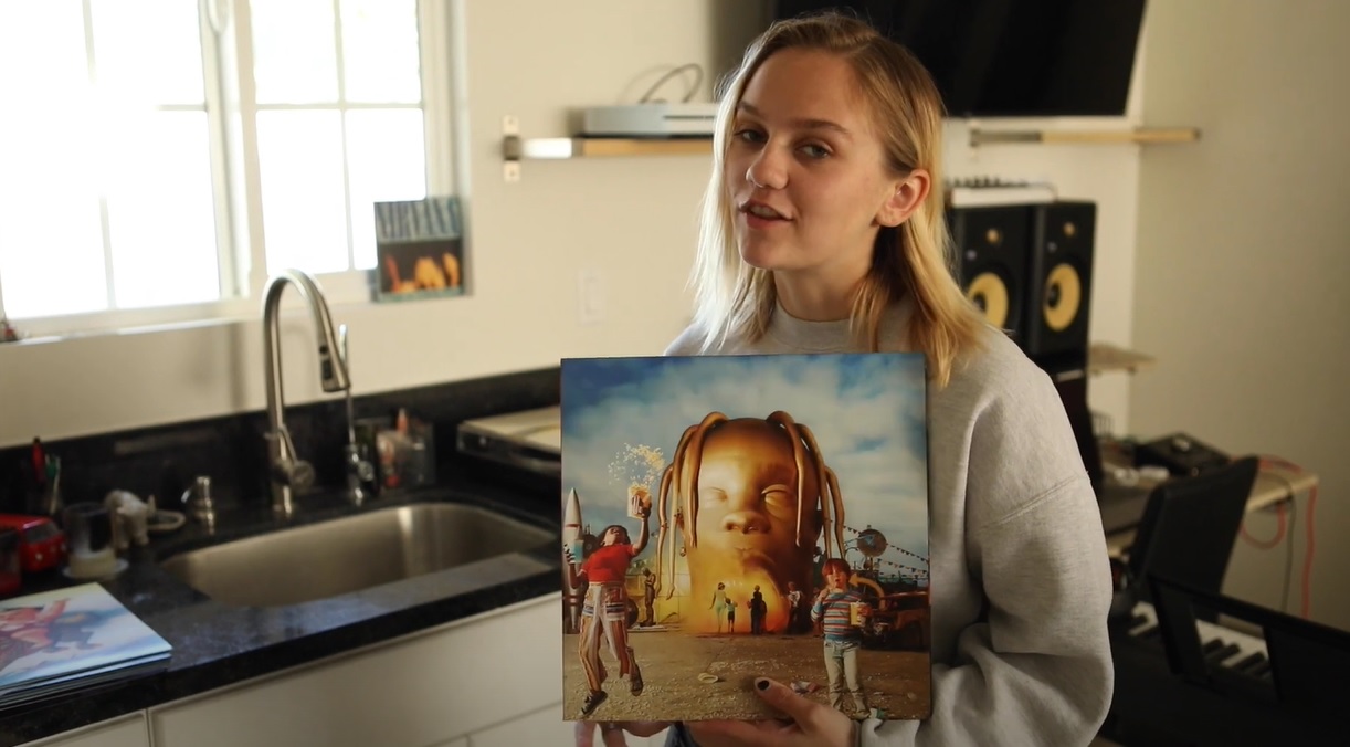 Watch Carlie Hanson Show Us Her Extensive Vinyl Collection From Her Home Studio