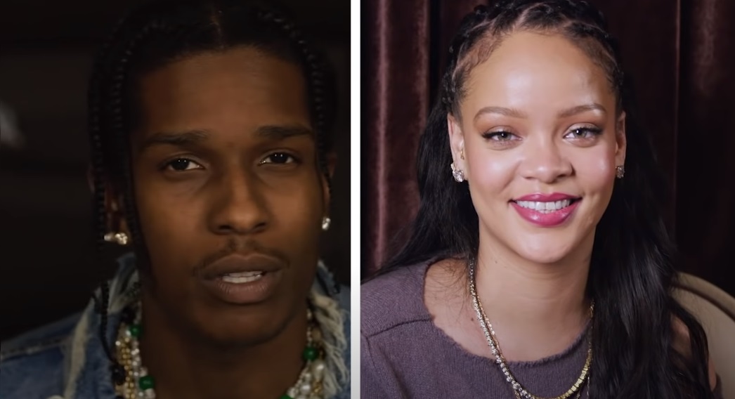 Rihanna And A$AP Rocky Answer Each Other’s Beauty Questions In A Playful ‘Face-To-Face’ Interview