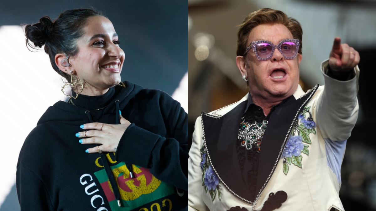 Turns Out Elton John Is A Huge Wafia Fan And She Couldn't Be Happier