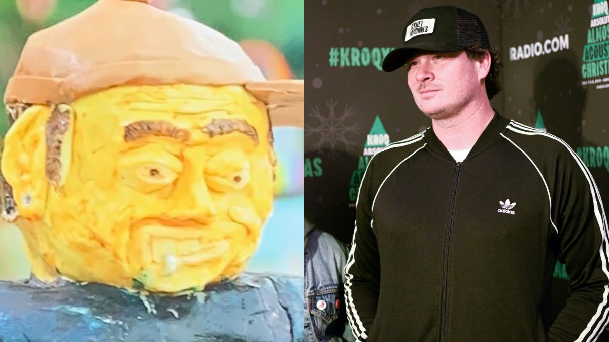 We Are Terrified Of This Cake Shaped Like Tom DeLonge's Face