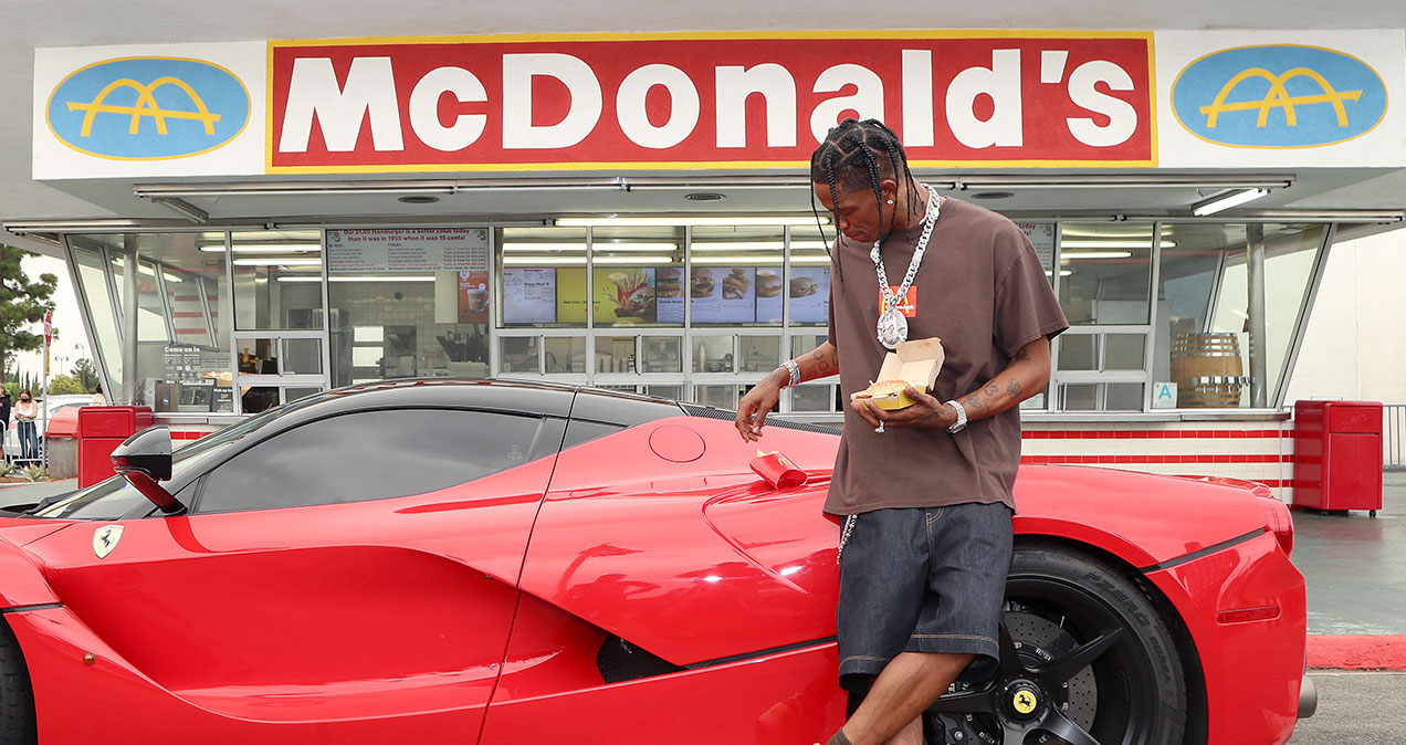 People Went So Wild For Travis Scott's McDonald's Meal That Monthly Sales Skyrocketed