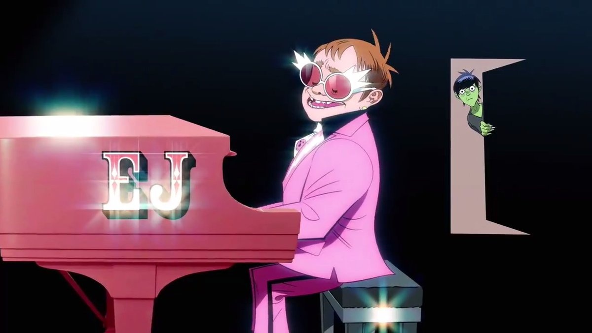 Gorillaz, Elton John & 6LACK Have Teamed Up For The Latest Installment Of The Song Machine Series