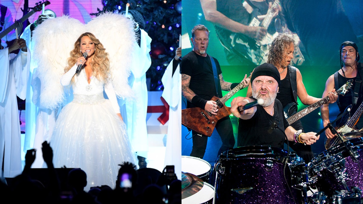 Christmas Is Nearly Here, So Someone's Mashed Up Mariah Carey And Metallica