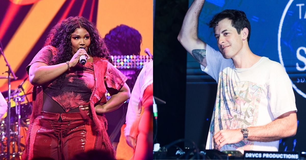 Lizzo and Mark Ronson
