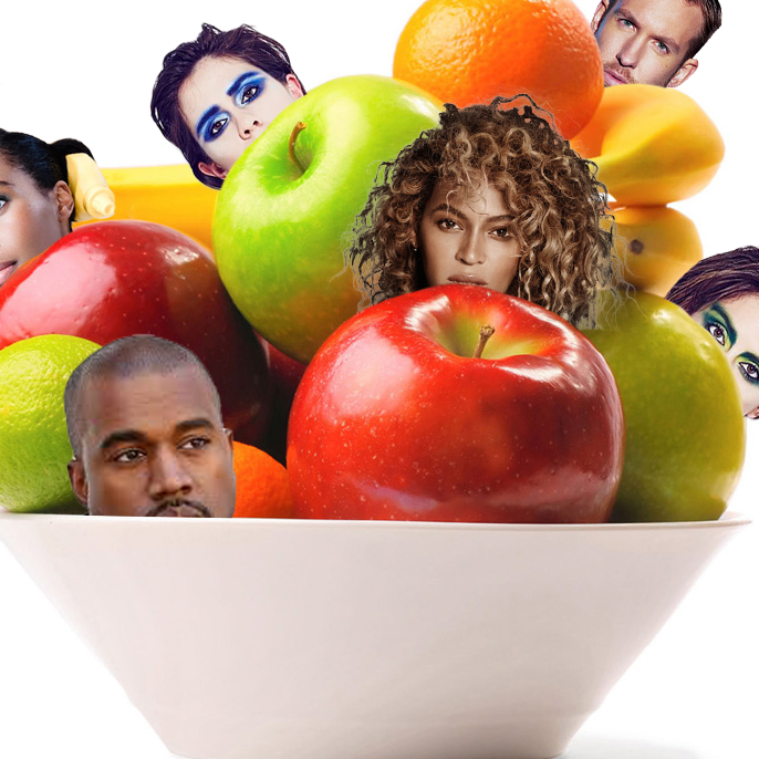 If Music Were A Fruit: Songs Of 2016 Assessed And Priced As Fruit