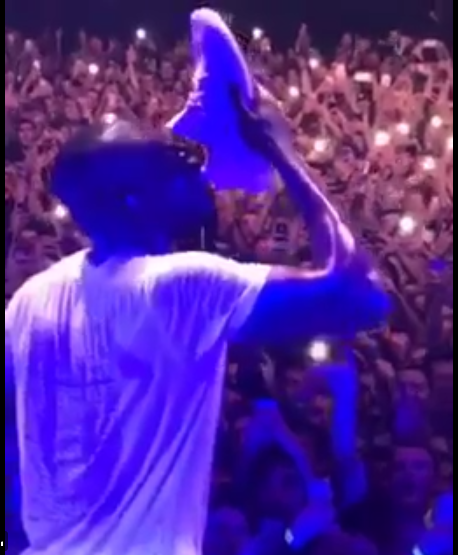 Watch Stormzy Do A Shoey With Champagne Out Of A Yeezy