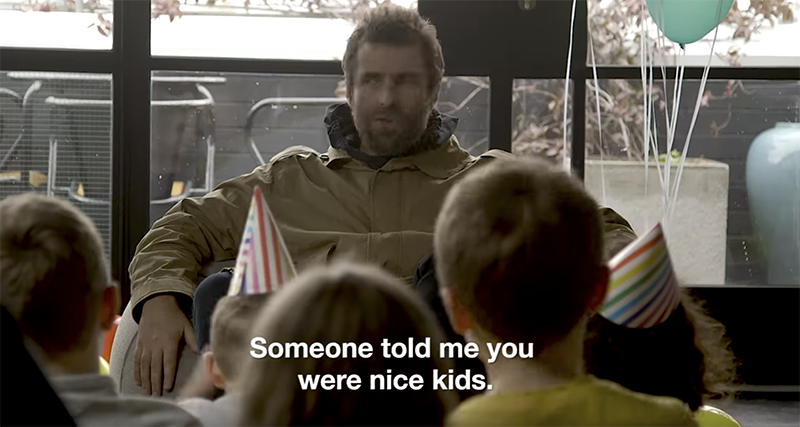 Watch A Bunch Of Kids Interview Liam Gallagher About Farts, Noel Gallagher, And Big Shaq