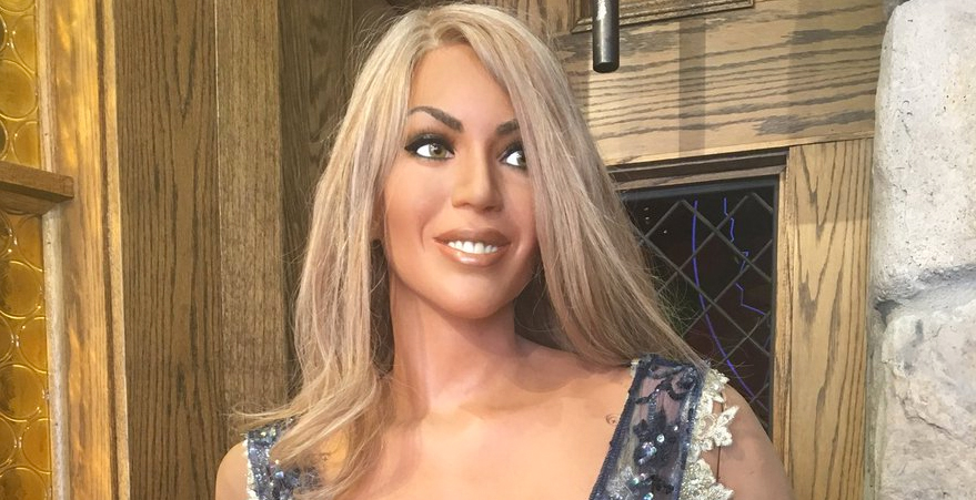 So This Is Meant To Be A Wax Figure Of Beyoncé
