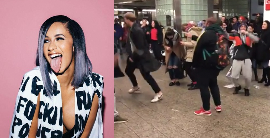Someone Played 'Bodak Yellow' In An NYC Subway Station And It Turned Into A Huge Party