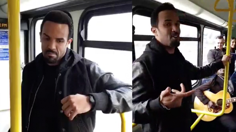 Craig David Just Hopped On A Random Bus And Played '7 Days'