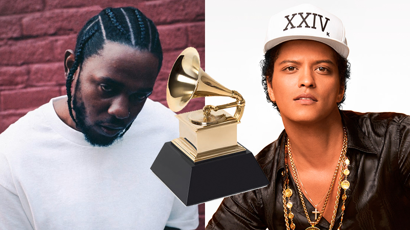 Kendrick Lamar And Bruno Mars Have Scooped The Grammys Pre-Show Awards