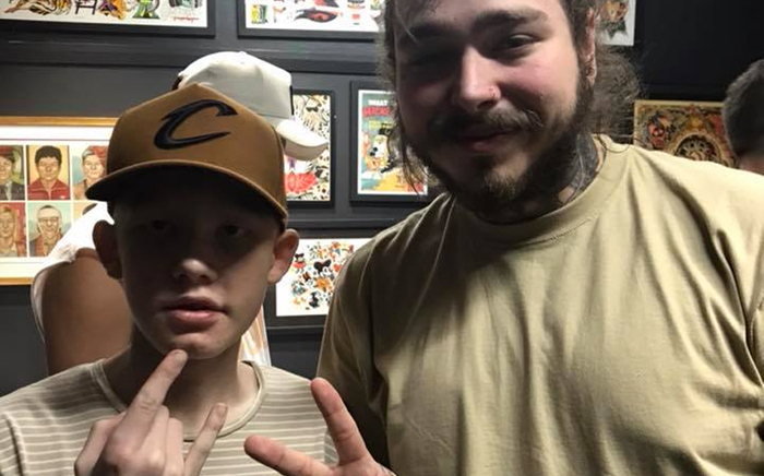A+ Legend Post Malone Surprised A Young Fan Fighting Cancer By Taking Him To FOMO Fest