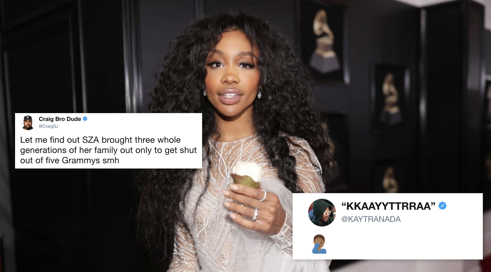 SZA Didn't Win Any Grammys And The Internet Is Not Impressed