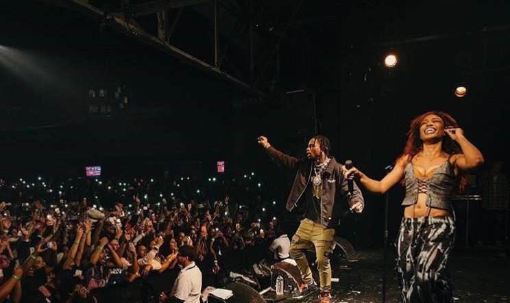 Watch The Crowd Go Mental When SZA Brings Out Travis Scott For 'Love Galore'