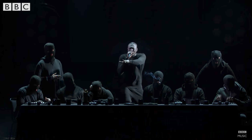 Stormzy Recreated His Album Cover For A Live Performance And It Looks Incredible