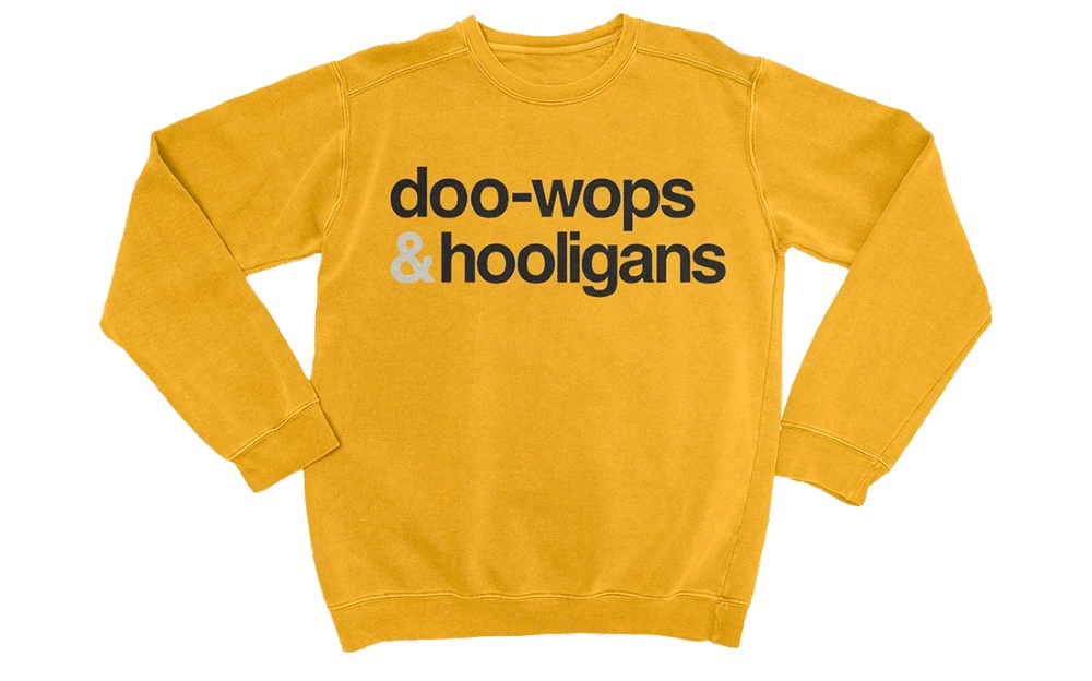 Doo-wops And Hooligans Crewneck Sweatshirt