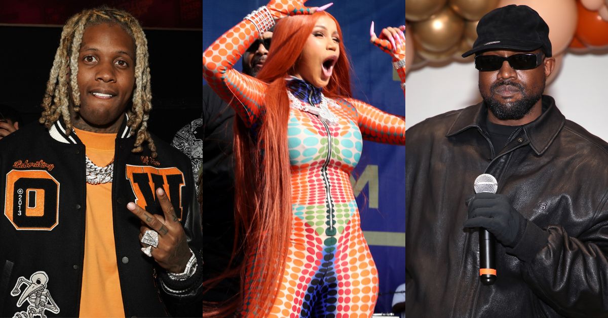 Lil Durk, Cardi B and Kanye West