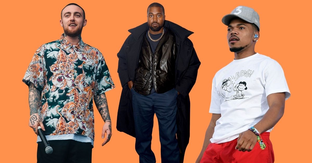 Mac Miller, Kanye West and Chance The Rapper