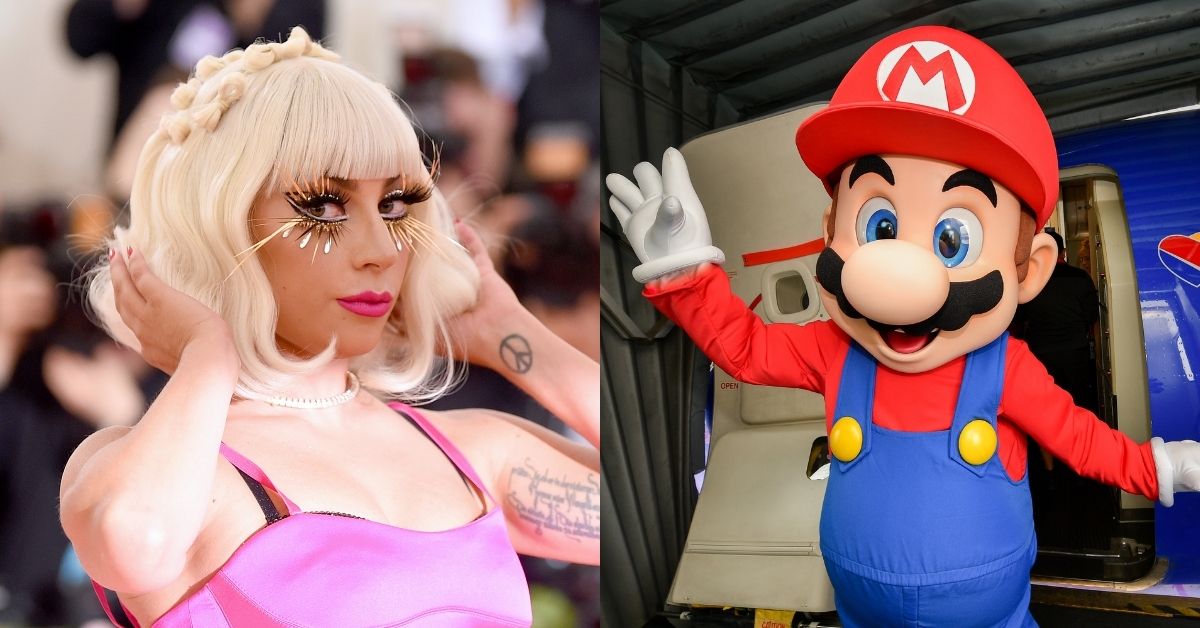 Lady Gaga and Mario