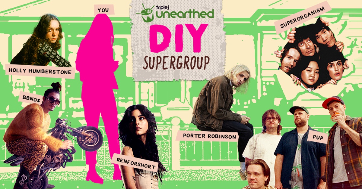 triple j Unearthed's DIY Supergroup