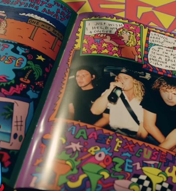 Watch How The Skegss Album Artwork Came Together With Artist Jack Irvine