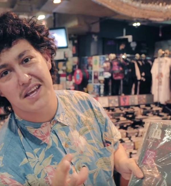 Diggin' In The Crates With Hobo Johnson Launches Our #LoveRecordStores Throwback Series