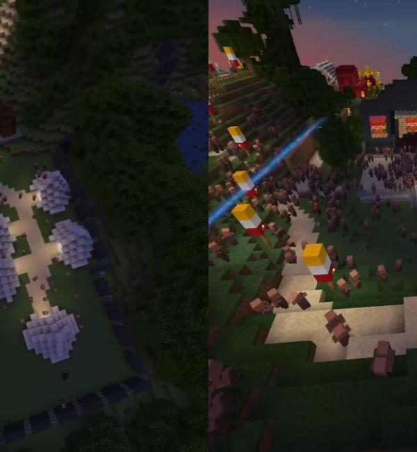Someone Has Made Splendour In The Grass Inside Minecraft For Anyone Missing Music Festivals
